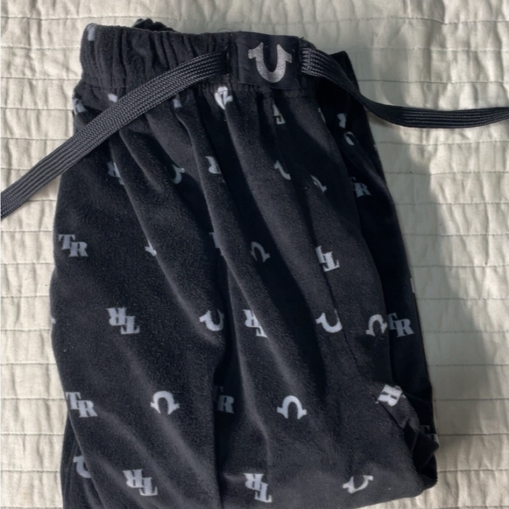 True Religion Gray and White Loungewear
